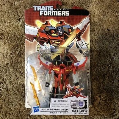 Transformers Generations Thrilling 30 Armada Starscream Decepticon (Hasbro 2014) - Image 1 of 3