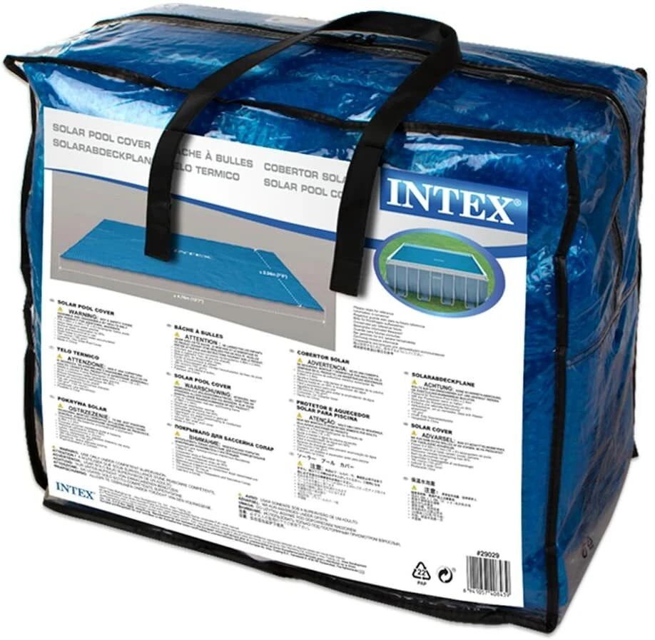Bâche a Bulles Rectangulaire 3 x 2 m à 9,75 x 4,88  INTEX - Photo 1/4