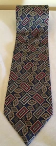 VINTAGE CHRISTIAN DIOR MONSIEUR NECKTIE NECK TIE SILK MADE IN USA FREE SHIPPING - Picture 1 of 4
