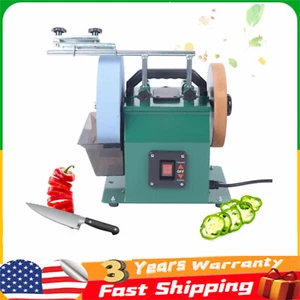 Electric Knife Sharpener Water-cooled Grinder Bench Wet Stone Grinding Machine - Picture 1 of 12