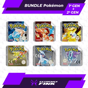 ADESIVO POKEMON ITA PER CARTUCCE NINTENDO GAME BOY - 1a GEN. + 2a GEN. ITALIANO - Imagen 1 de 15