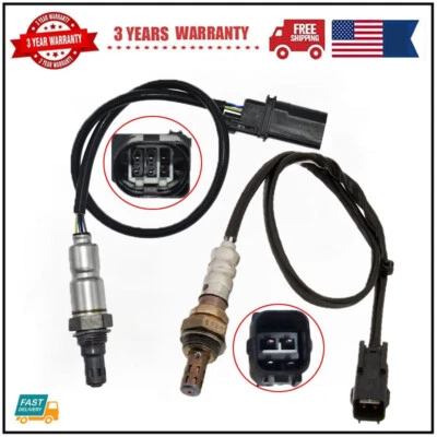 Sensor de oxígeno superior+inferior 2 piezas para Hyundai Genesis cupé turbo 2,0 L L4 2013 2014 Foto 1 de 4