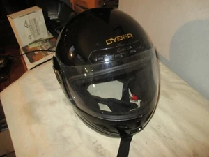 Cyber U-215 Modular Motorcycle Helmet Black Size XL - Picture 1 of 11