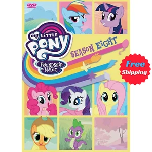 DVD My Little Pony: Friendship Is Magic Season 8 Anime All Reg English Free Ship - Picture 1 of 5