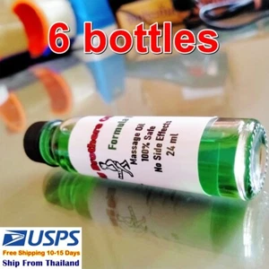 OLIO Massaggio Uomo Uomo CRESCITA ERBORISTICA Ingrandimento Più Veloce 6 Flaconi X 24ml - Foto 1 di 21