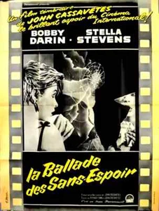 PÓSTER FRANCÉS 47x63 Bobby Darin Stella Stevens TOO LATE BLUES J Cassavetes 1961 - Imagen 1 de 1