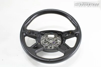 AUDI A8L QUATTRO 2011-2018 VOLANTE IZQUIERDO LADO CONDUCTOR CUERO NEGRO OEM Foto 1 de 4