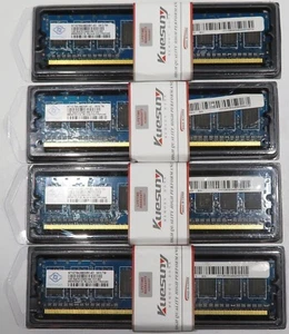 Lot of 4 1GB 1Rx8 PC2-6400U-666-13-D1 RAM - Picture 1 of 3