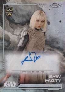 2024 Topps Chrome Star Wars AU-IS Ivanna Sakhno as Shin Hati Autograph - Bild 1 von 2