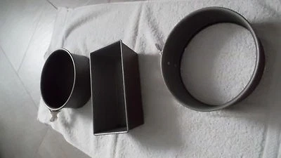 Kaiser Gourmet Backform Set 3 teilig Backformen Tortenboden kleine Größen - Bild 1 von 4