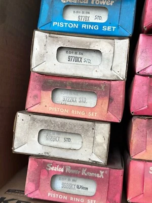 Juego de anillos de pistón eléctrico sellado 84-87 Chevrolet Chevette Pontiac T1000 0,75 mm NOS Foto 1 de 2