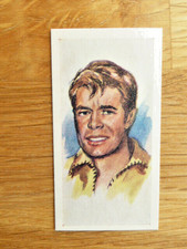 ROBERT HORTON (WAGON TRAIN) BARRATT SWEET CIGARETTE CARD #22 THE WILD WEST 1961