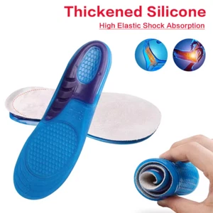Premium Feet Support Orthotic Gel Pain Relief Massaging Sport Shoe Insoles Foot - Picture 1 of 16