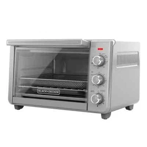 BLACK+DECKER 6-Slice Crisp 'N Bake Air Fry Toaster Oven, 0.78 Cu Ft - Picture 1 of 6