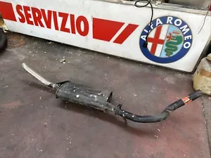 MARMITTA FINALE ALFA ROMEO 75 CARBURATORI 85-92 ORIGINALE ALFA 60526051 SILENCER - Picture 1 of 8