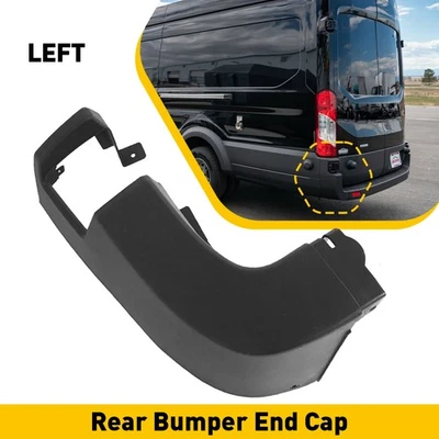 For 2015-2022 Ford Transit 150 250 350 Rear 350HD Bumper Side End Cap Cover 2SET Foto 1 de 4