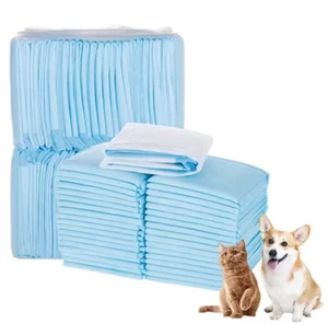 Pannolini Traverse Cane Gatto Tappetini Igienici Usa e Getta Cuccioli Assorbenti - Foto 1 di 7