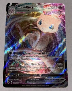 Pokemon - Mew VMAX 114/264 - Fusion Strike Holo - Picture 1 of 2