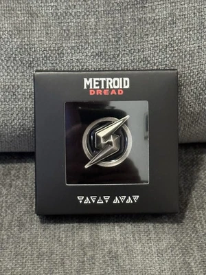 Pin Samus Nintendo World NY Metroid Screw Attack novo com etiquetas - Imagem 1 de 3