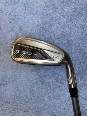 TaylorMade Stealth HD Single 7 Iron Fujikura Speeder NX 50g Reg Grafite Masculino Destro - Imagem 1 de 4