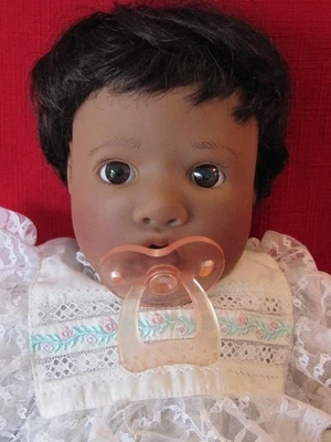 Muñeca bebé afroamericana negra Lee Middleton 2006 de colección #081595 ~ edición limitada 748/1000 Foto 1 de 4