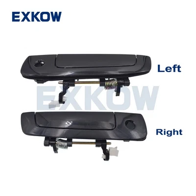 Manija de puerta delantera derecha y derecha 2 piezas para Mitsubishi Montero Galant Lancer Mirage 95-2003 Foto 1 de 4