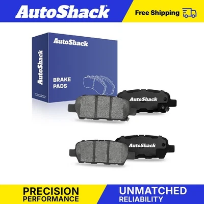Rear Ceramic Brake Pad Set for 2009-2023 Nissan Altima 2014-2020 Nissan Rogue - Image 1 of 4