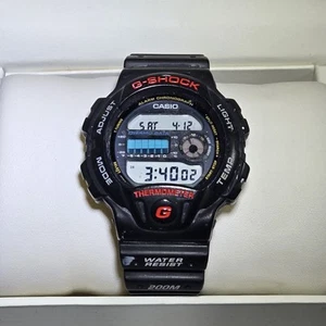 VINTAGE CASIO G-SHOCK DW-6100 MODULO 1414 TERMOMETRO ALBA TRAMONTO ORE - Foto 1 di 9