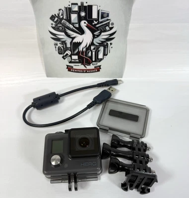 Gopro Hero caméra d’action Sport 1080p 30 fps App Photo 5MP +boîtier étanche 40m - Photo 1/4