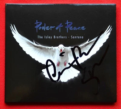 The Isley Brothers & Santana – Power Of  Peace  SIGNED BY CINDY BLACKMAN SANTANA - Bild 1 von 4