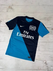 Nike Arsenal 2011 2012 Away Fußball Shirt Fußball Trikot Herren Gr. S blau - Bild 1 von 13