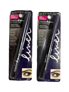 2 Lot Maybelline-Master Drama-Cream Pencil Liner-#405 Vibrant Violet-NEW! SKU90 - Picture 1 of 1