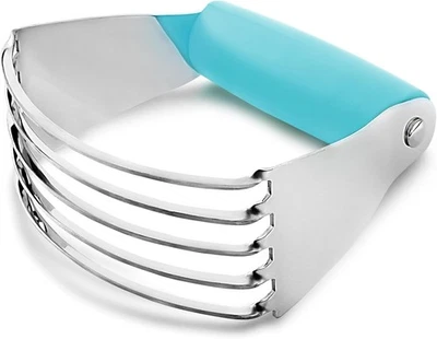 - Cortador de pastelería de acero inoxidable, cortador de masa de alta resistencia con cuchillas, pastelería... Foto 1 de 4