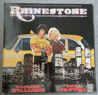 BL85032 Rhinestone Soundtrack A1 B1 1st Press Dolly Parton Stallone NM Vinyl LP - Image 1 of 4