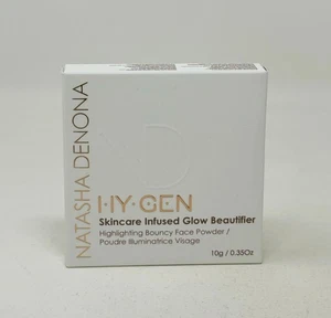 NATASHA DENONA Hy-Gen Skincare Infused Glow Beautifier Face Powder 01 LIGHT NIB - Picture 1 of 4
