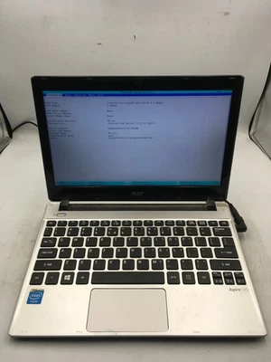 ACER ASPIRE V5 131 2680 - BOOTS TO BIOS - INTEL CELERON 1017U - 4GB RAM - BB - Image 1 of 4