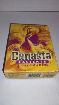 Canasta Caliente Card Game (2001 Winning Moves / Parker Brothers) Complete Rules - Image 1 of 4