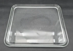 Microwave Oven Plate Glass Tray Replacement Rectangle 15 7/8" x 13 1/4" - Picture 1 of 5
