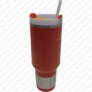 Stanley Quencher H2.0 FlowState Tumbler 40oz Thermobecher Tigerlily - Bild 1 von 6
