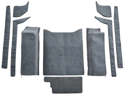 Jeep Wrangler 1987-1995 repuesto de alfombra - YJ - área de carga - Cutpile Foto 1 de 3