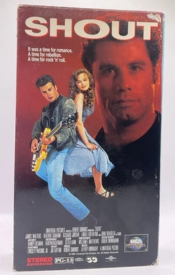 Shout VHS 1992 John Travolta **Buy 2 Get 1 Free** - Image 1 of 3