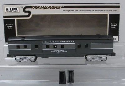 K-Line K4570-5018 O New York Central U.S. Mail 15" Streamliner RPO Car #5018 EX - Image 1 of 4