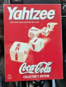 Yahtzee Coca-Cola Collector's Edition Game factory sealed NIB - Picture 1 of 7
