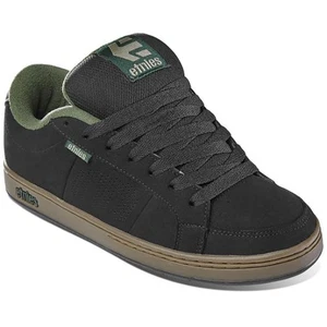 Zapatillas bajas Etnies Kingpin negras/verdes/gomas para hombre (990) - Imagen 1 de 4