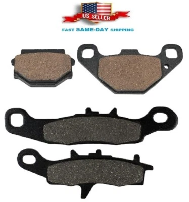 Pastilhas de freio dianteiras e traseiras para Kawasaki Super Sherpa 250 KL250G 2000 2001-2010 - Imagem 1 de 4
