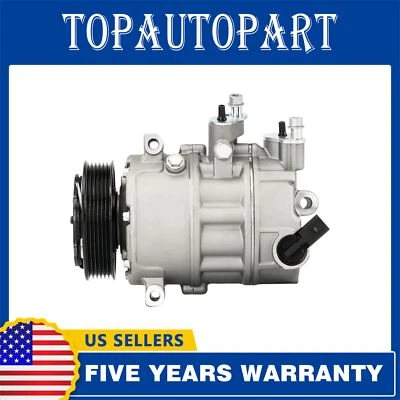 Compresor de aire acondicionado para 09-2010 2016-2017 Volkswagen CC 2009-10 14 16-17 Tiguan Foto 1 de 4