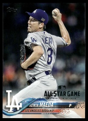 2018 Topps - Kenta Maeda #484 Dodgers All Star Game Stamp SP - Image 1 of 2