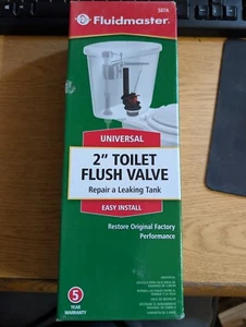 Válvula de descarga de inodoro Fluidmaster 507A de plástico negro para universal de 2 pulgadas Nuevo - Imagen 1 de 3