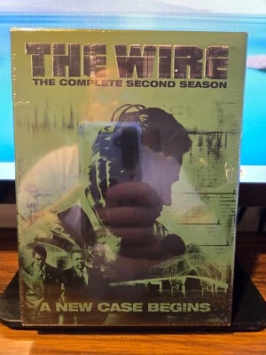 The Wire - The Complete Second Season (DVD, 2005, 5-Disc Set) NEW, Sealed - Image 1 of 2