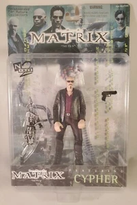 2000 N2 Toys The Matrix Series 1 - Cypher Sealed MOC - Picture 1 of 6